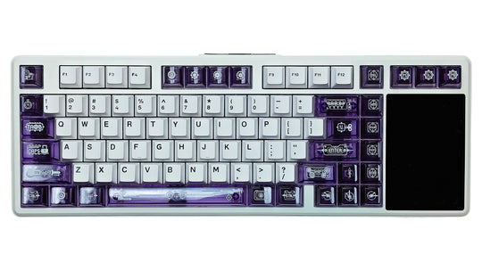 ゲーミングキーボード AULA L99 画面付き(英語配列) [有線・ワイヤレス /Bluetooth・USB]-Raindrop Switch/Caramel Latte Switch - Aula Inno