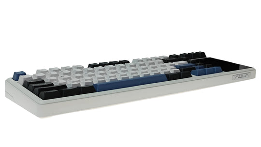 ゲーミングキーボード AULA L99 画面付き(英語配列) [有線・ワイヤレス /Bluetooth・USB]-Raindrop Switch/Caramel Latte Switch - Aula Inno