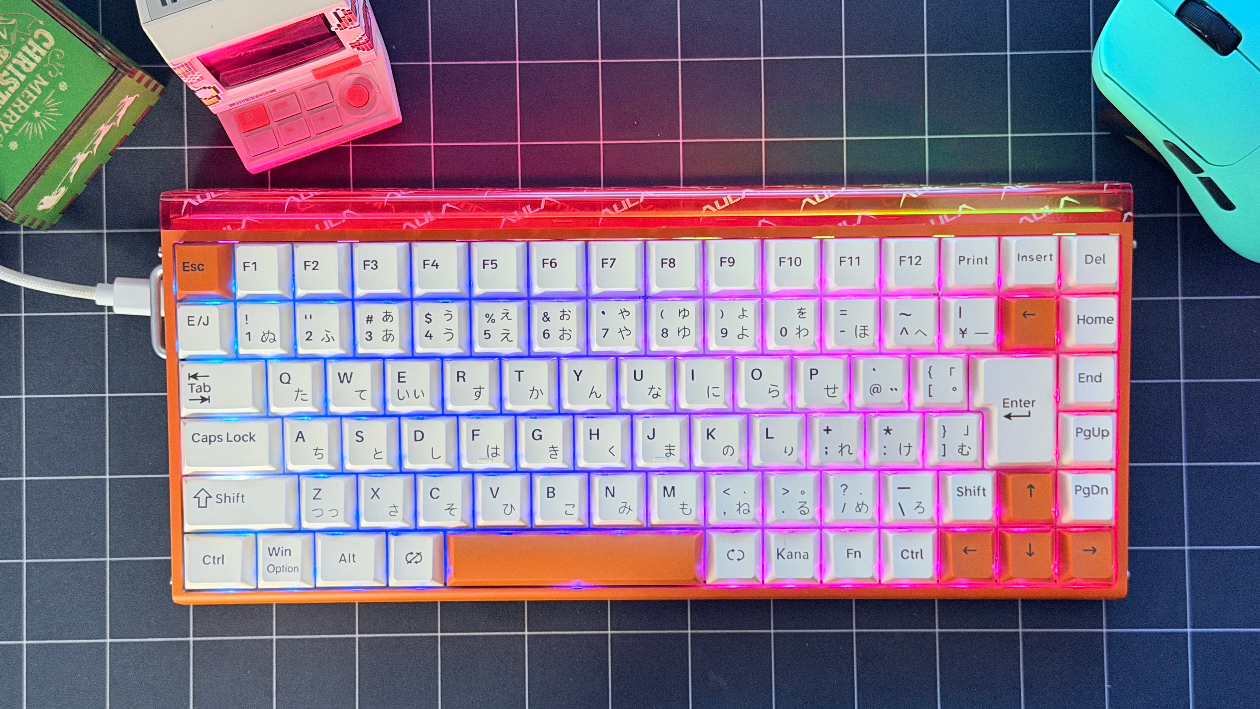 AULA Hero84 ゲーミングキーボード ラピッドトリガー 磁気スイッチ USB